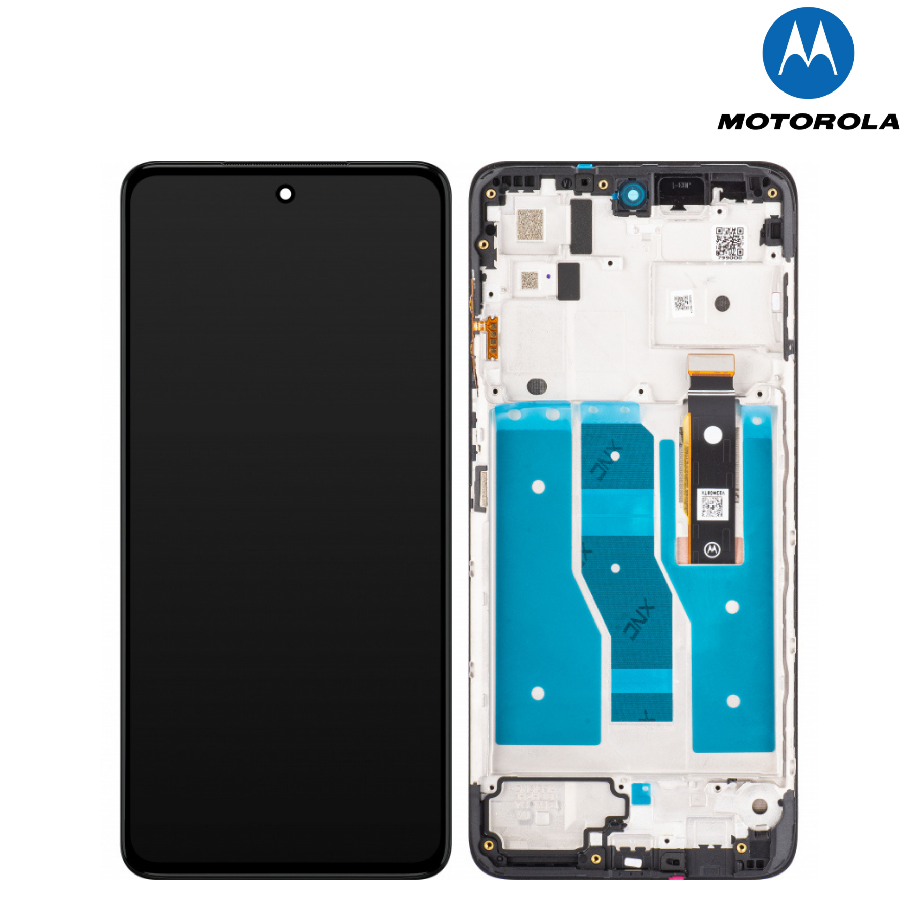 LCD Display Module for Motorola Moto G04s, Black